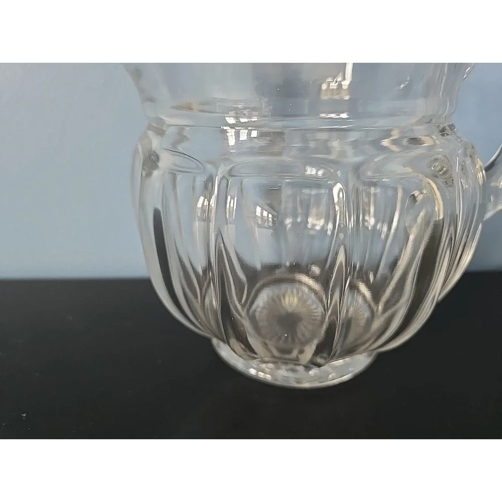 VINTAGE HEISEY‎ COLONY PATTERN SMALL PITCHER  32oz, 5 1/4